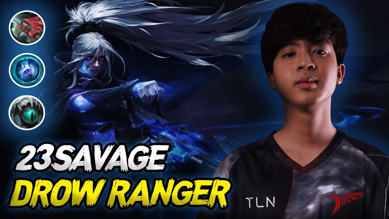 CANCER SLOW BUILD DROW RANGER BY 23SAVAGE | 2023 GAMEPLAY 🔥🔥🔥 - YouTube