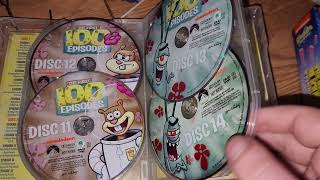 SpongeBob SquarePants The First 100 Episodes and The Next 100 Episodes unboxing