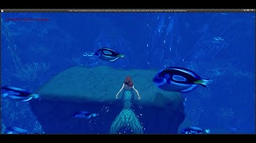 Mermaid puzzle game development in progress. Steam, iOS