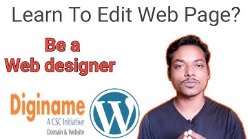 Edit Contact Page | Diginame Web Designing | Full Tutorial 2020