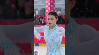 Анна ЩЕРБАКОВА - &quot;Frozen&quot; на морозе! / Anna Shcherbakova &quot;Frozen&quot; in the frost!