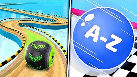 Going Balls | A-Z Run - All level Mobile Gameplay Walkthrough Android iOS