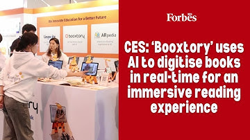 CES: ‘Booxtory’ uses AI to digitize paper books in real-time for an immersive reading experience