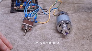 How to easily switch rotation direction on a DC electric motor