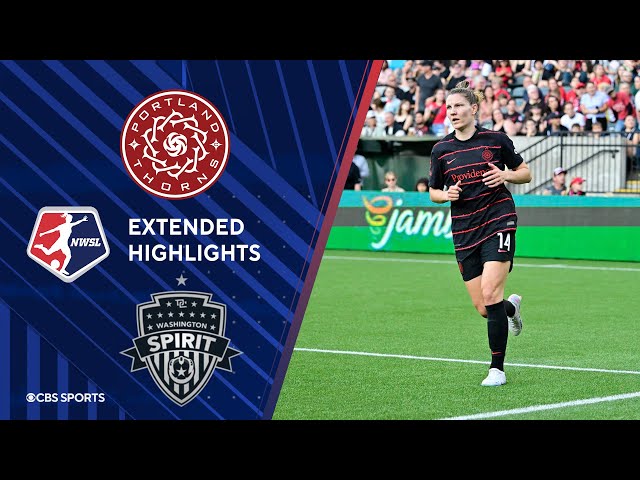 Portland Thorns FC vs. Washington Spirit: Extended Highlights, NWSL