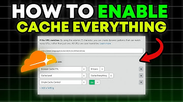 How To EASILY Enable Cache Everything In Cloudflare (NEW 2025 Guide!)