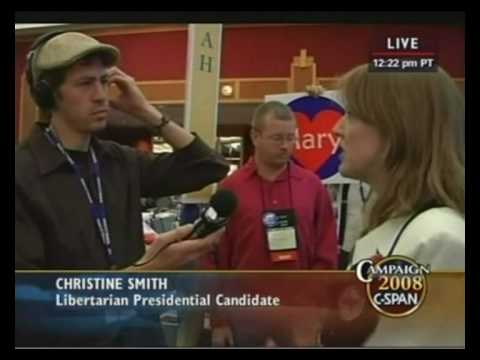 Christine Smith's concession speech at the 2008 LP...