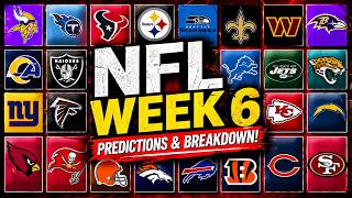 NFL Week 6 Picks & Predictions 2026