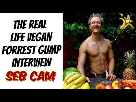 The Real Life Vegan Forrest Gump Interview with Seb Cam!