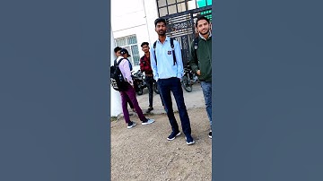 Bstc 2nd year realiving letter lene gya ta socha ek reel bna lu😅😎||#bstc#reet#internship