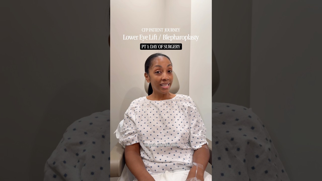 PART ONE: Before the Procedure ✨ Follow along on this patient's Lower Blepharoplasty journey!