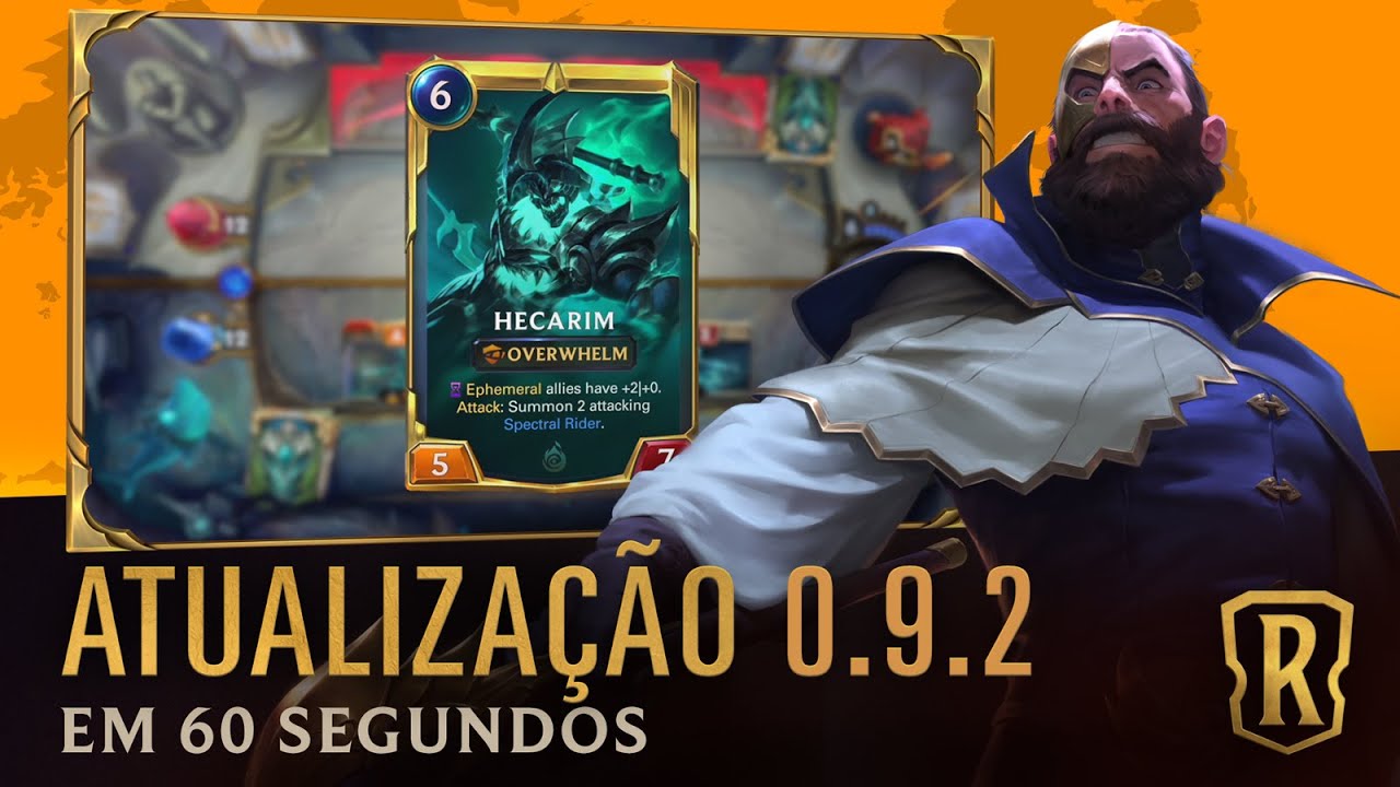 Legends of Runeterra recebe atualização com tradução para