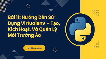 Bài 11: Hướng Dẫn Sử Dụng Virtualenv Trong Python - Tạo, Kích Hoạt, Và Quản Lý Môi Trường Ảo
