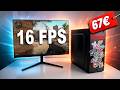 Testujem hry na NAJLACNEJŠOM PC (za 67€)