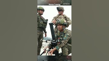 Mortar Training by Philippine and U.S. soldiers