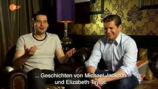 Allen Leech and Rob James Collier German interview for ZDF