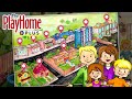 My PlayHome Plus - NEW AREAS! A new mall is being built in town!