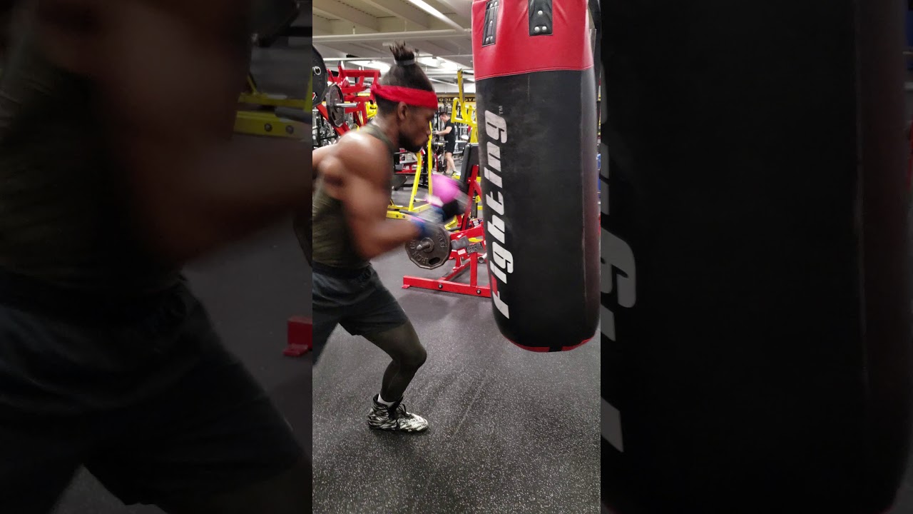 Boxing heavy bag training YouTube