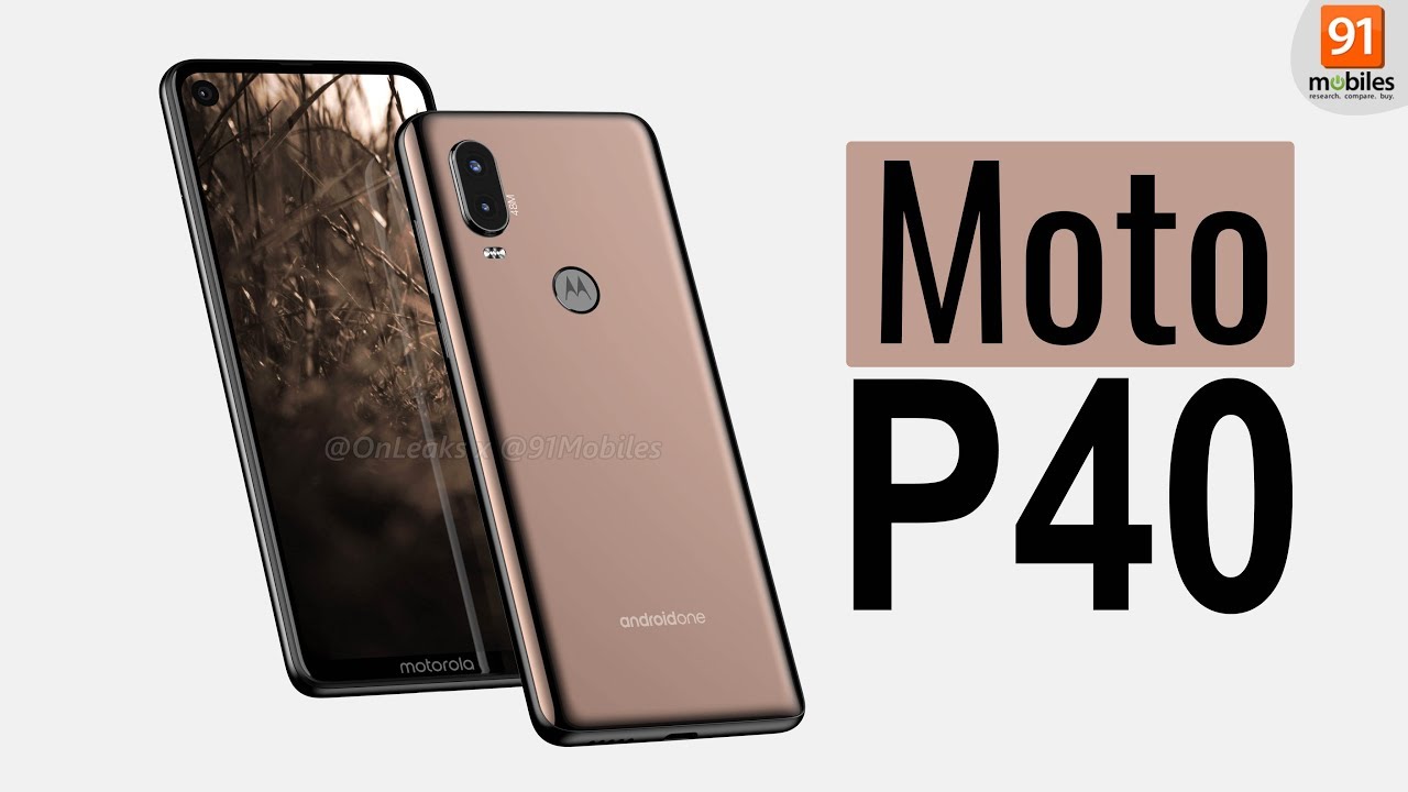 Moto P40 с чистой ОС Android. Дизайн — актуальнейший. Moto P40 своим отверстием в экране подобен Galaxy A8s, Honor V20 (View 20) и Huawei nova 4. Фото.