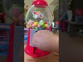 RED GIANT GUMBALL MACHINE 🐼🌝6⛽️🌈#gumballmachine #shorts #asmr