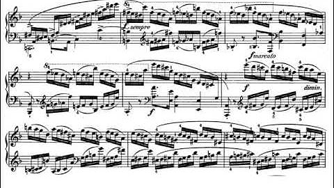 Thumbnail of Chopin Etude Op. 10 No. 8 (Sunshine) Audio + Sheet Music