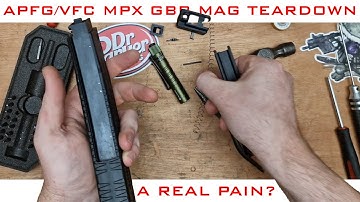 APFG (VFC) MPX GBB SMG Magazine Disassembly