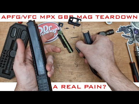 APFG (VFC) MPX GBB SMG Magazine Disassembly