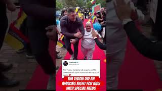 Details Tim tebow did an amazing night for kids with special needs Update