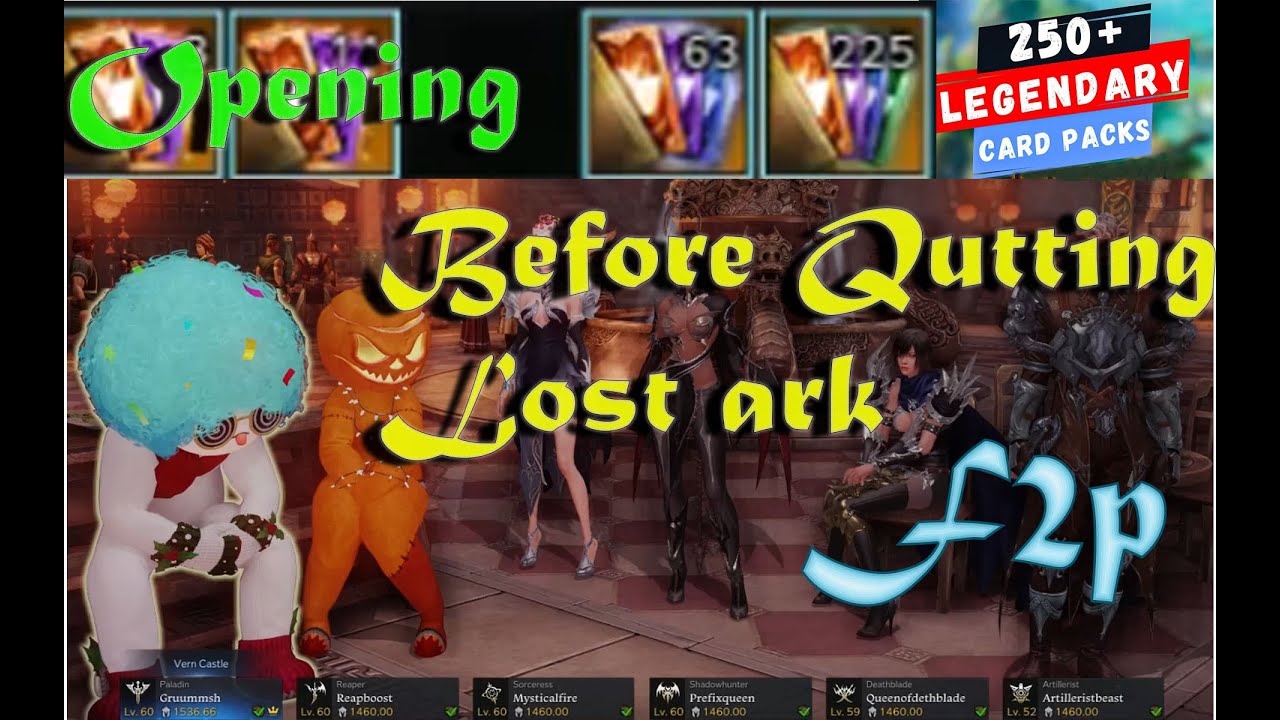 Lost Ark: Quitting Before Openinglegendary Card Packs