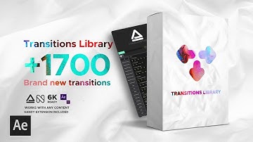 1700+ Transitions For After Effects | Transition Library REVIEW