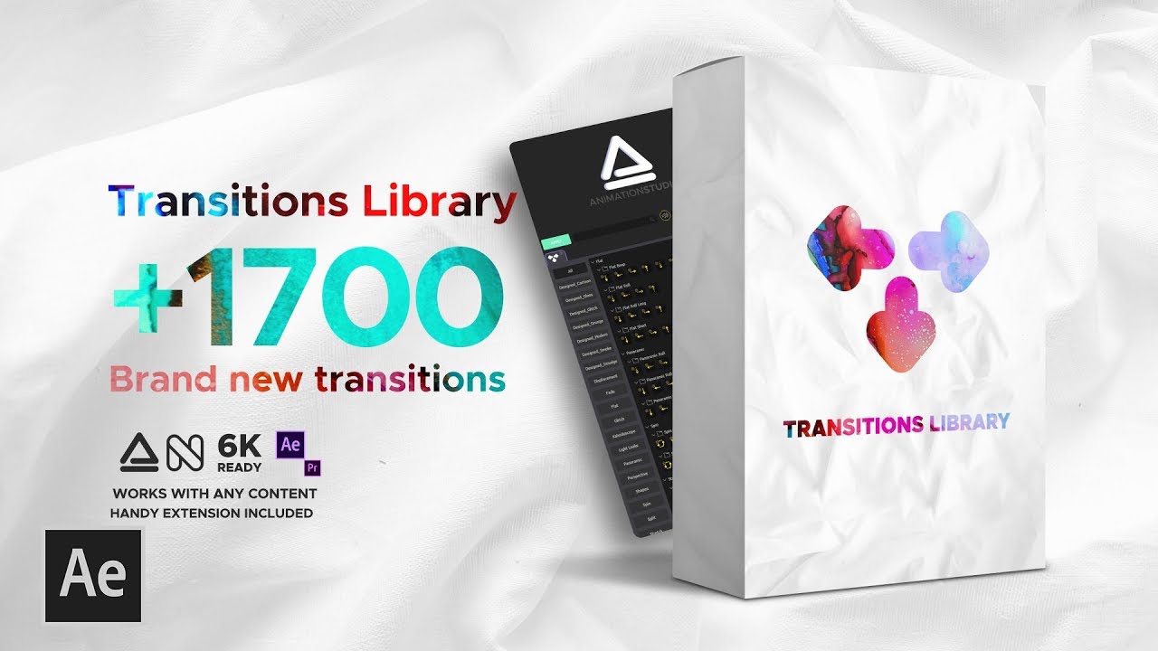 Transitions Library for After Effects