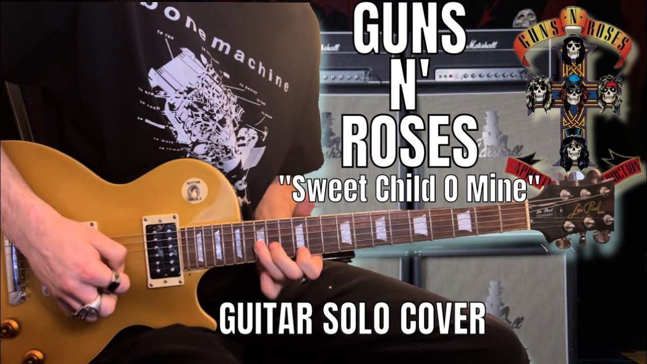SWEET CHILD O MINE GUITAR SOLO - YouTube