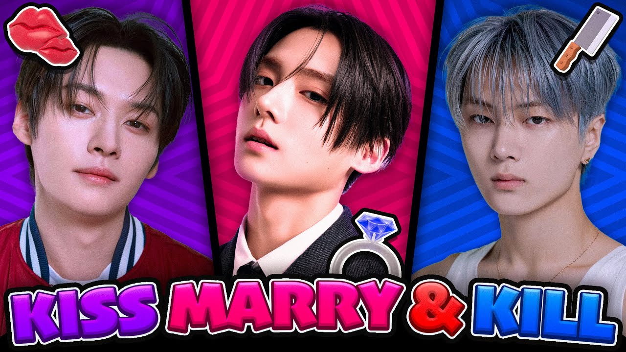 💋 KISS, MARRY, KILL | K-pop Male Idols Edition