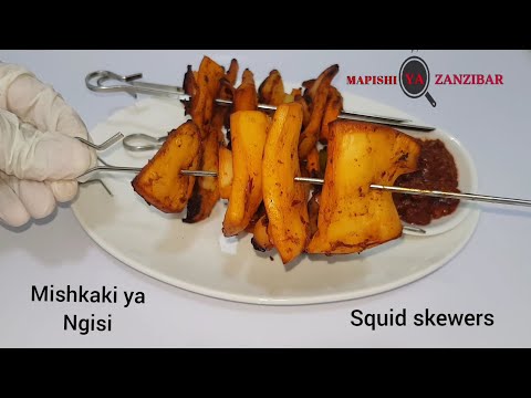 Video: Jinsi Ya Kupika Saladi Na Squid Na Mizeituni