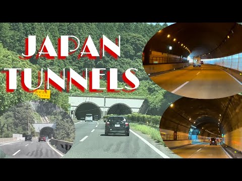 Japan has a high density of tunnels due to mountainous terrain | Japan Ride Vlog