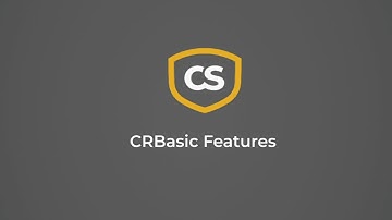 CRBasic Features