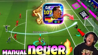 Sweeper Keeper 💪🏻🔥 New Showtime 107 Rated Manuel Neuer Review efootball 2026