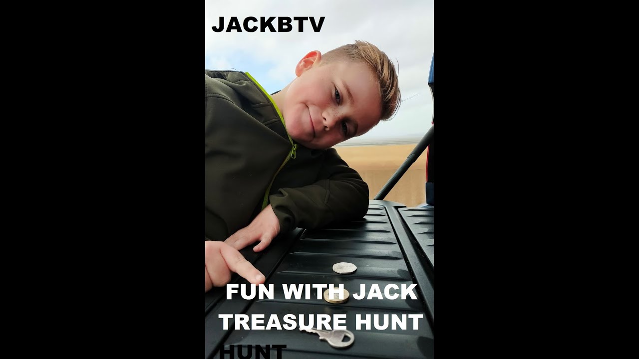 FUN WITH JACK TREASURE HUNT ON MORECAMBE BEACH YouTube