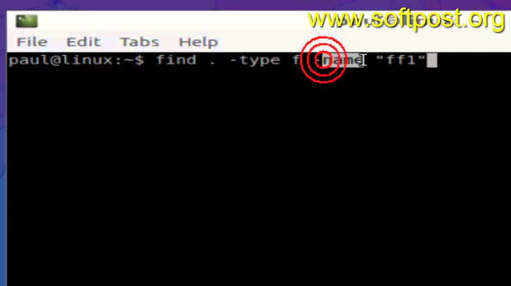How to find a file in Fedora