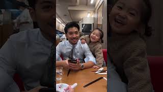 Daughter Kissing Dad