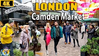 Camden Market London | The Most Popular Market 4K [Subtitle]