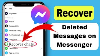 How To Recover Deleted Messages On Messenger 2024 (New update)