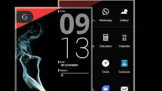 Nova launcher setup 2018 // Black & Red edition//👻👻 screenshot 5