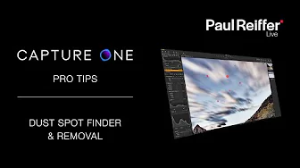 Capture One Pro Tips - Easy Dust Spot Finder & Removal Tools