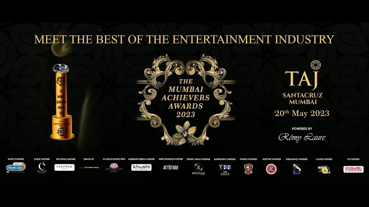 The Mumbai Achievers Awards 2023 Live Telecast