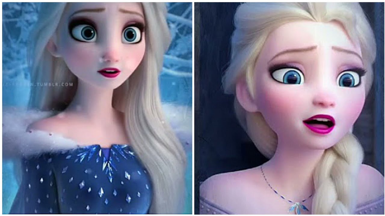 Frozen elsa cute pic status ❄️