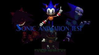 SONIC ANIMATION TEST