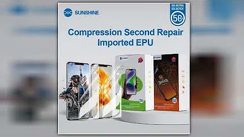 SUNSHINE 50PCS SS057EK SS057RK EPU Hydrogel Film Antistress Instant Repair for SS890C Series and Y2