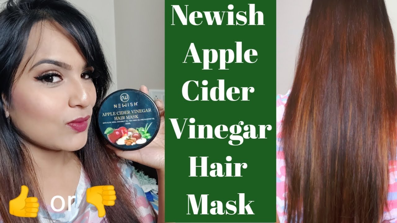 Newish ''APPLE CIDER VINEGAR HAIR MASK''Review GLAM YOUR FACE YouTube