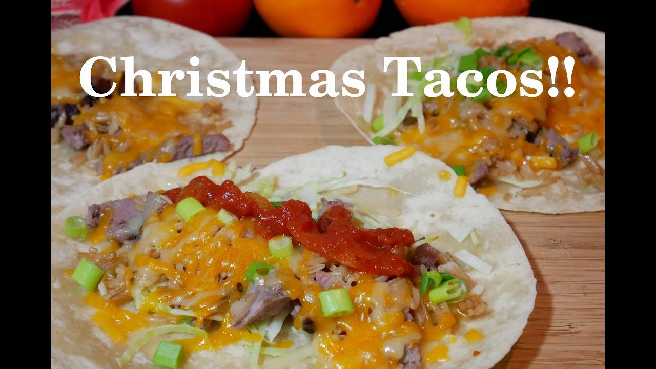 Post Christmas TACOS -- Best Thing To Do With Holiday Leftovers!